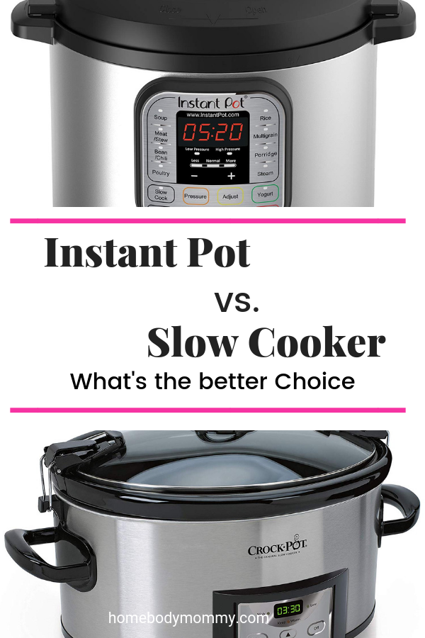 Instant Pot vs. Slow Cooker, which one is better? Both of these appliances do the same thing but one cooks quicker than the other. So which one do you choose?