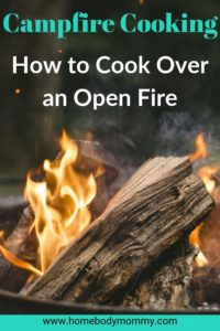 You can cook a whole meal over hot coals. If you are wondering what to cook for your next camping trip here are some easy campfire cooking tips.