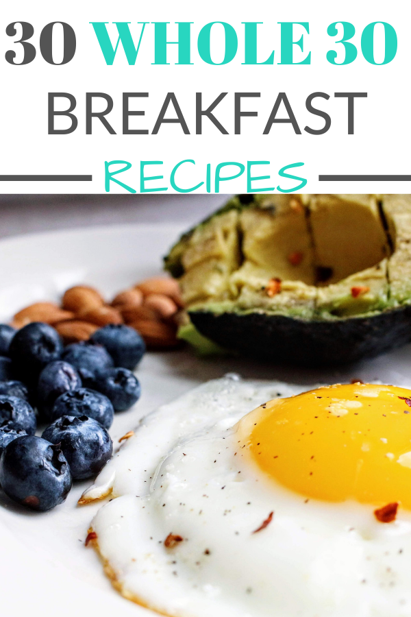 Here is a list of 30 Whole30 breakfast recipes to fill you up in the morning. If you like breakfast casseroles, hash, no egg recipes or frittatas you'll find a recipe.