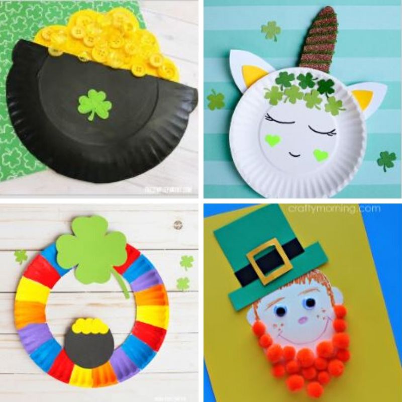 These St. Patrick's Day kids crafts are simple to make and the supplies are inexpensive to buy. Help your kids celebrate St. Patrick's Day with these cute craft ideas. 