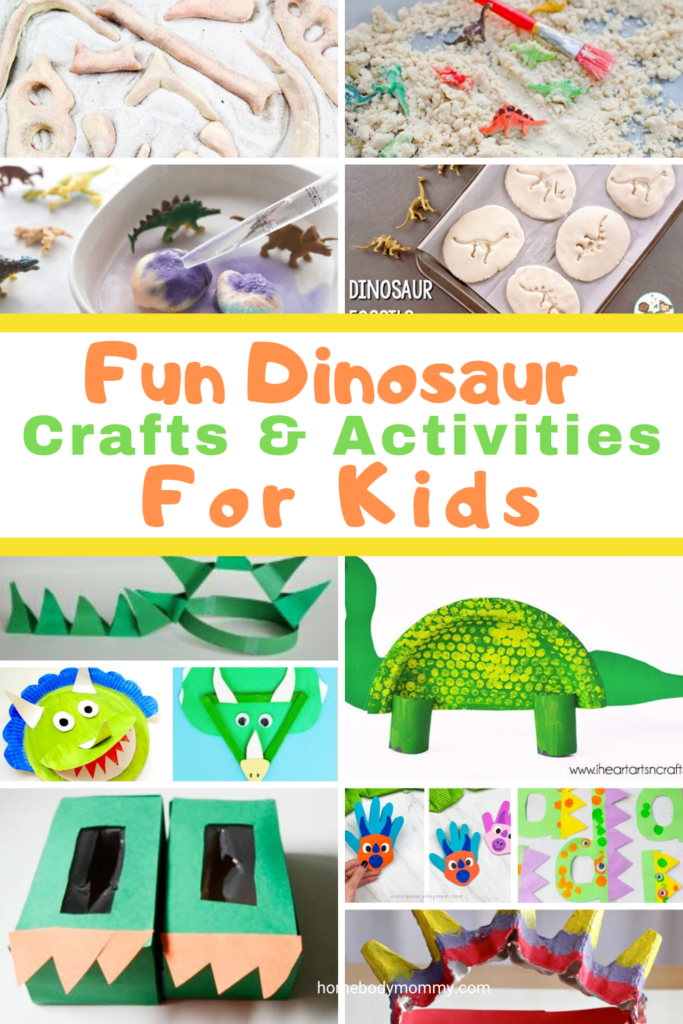 These 15 dinosaur crafts & activities are a great way to explore more about these prehistoric giants. This round-up is perfect for the little dinosaur fans.