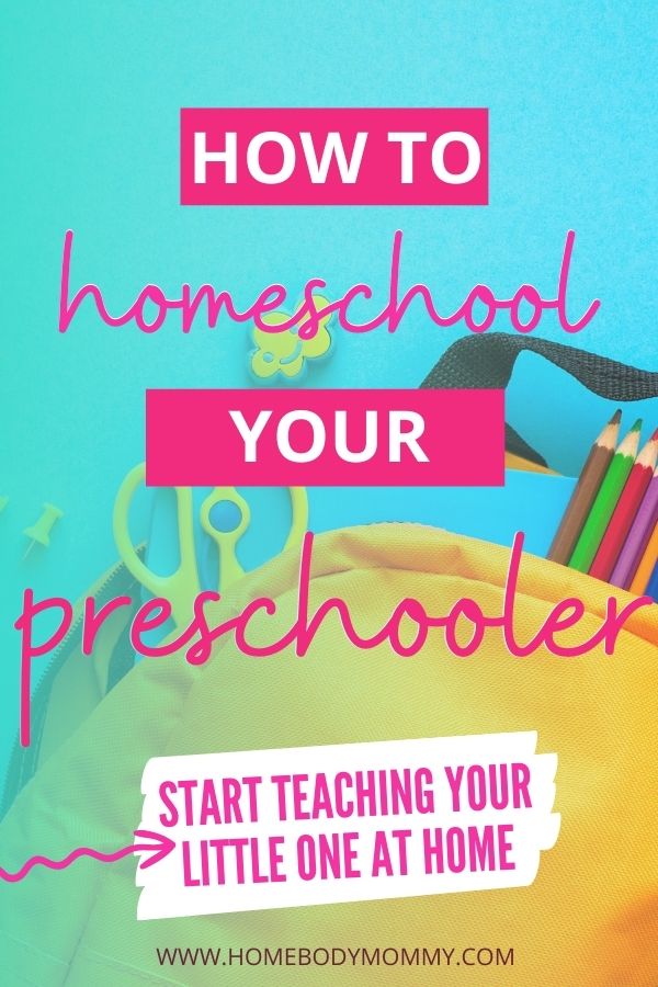 Homeschooling your preschooler doesn't have to be hard. Simple things like workbooks and apps can help your preschooler learn the basics before starting Kindergarten.